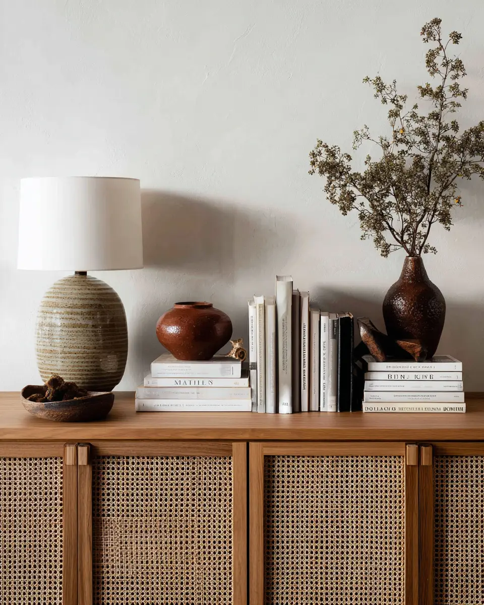 Rust Japandi Entryway Decor Ideas