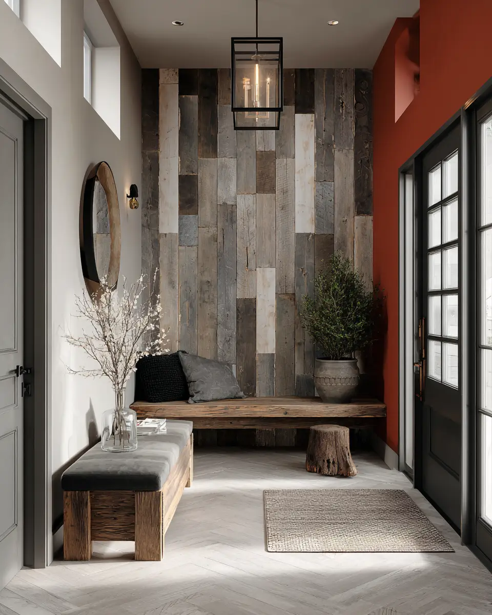 Rust Japandi Entryway Decor Ideas