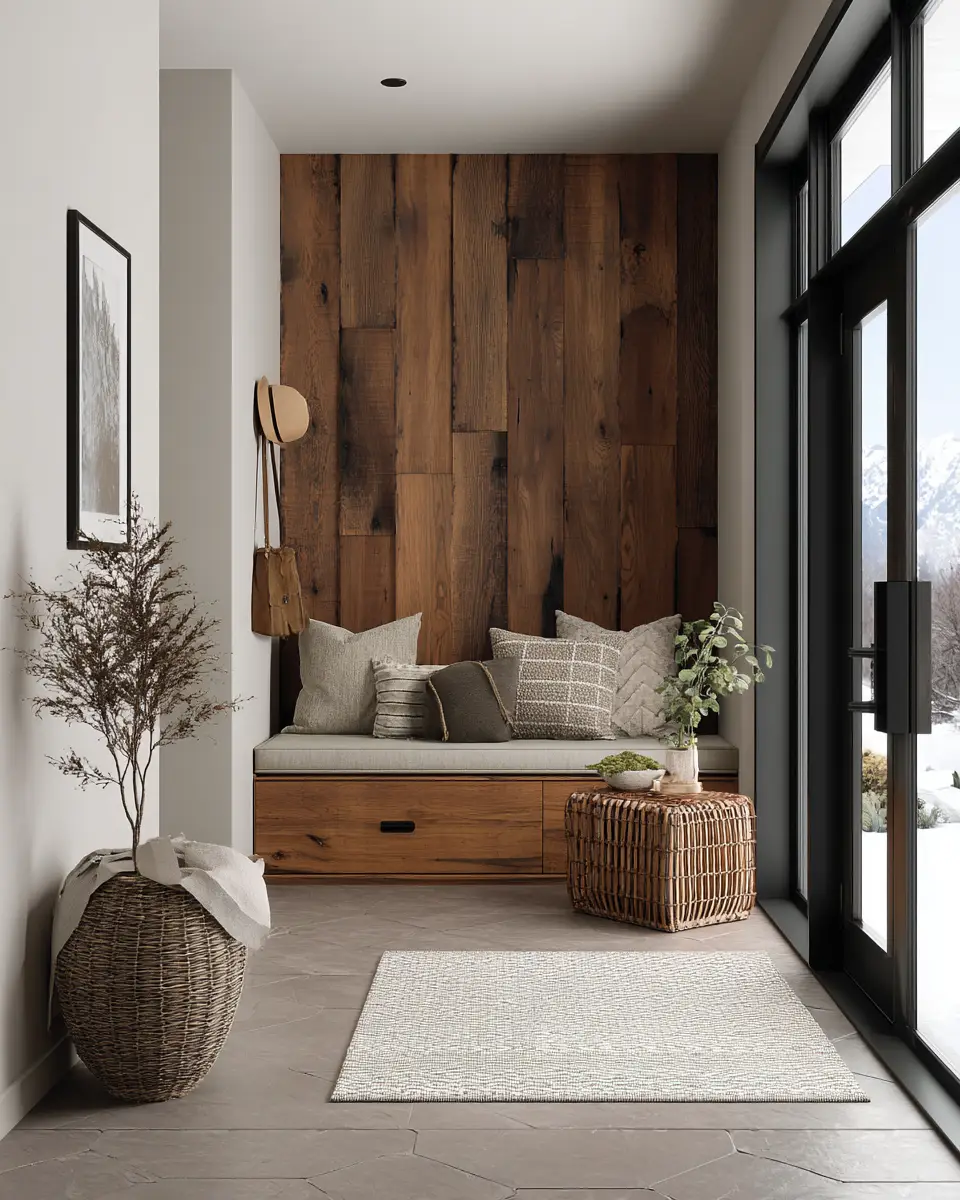 Rust Japandi Entryway Decor Ideas