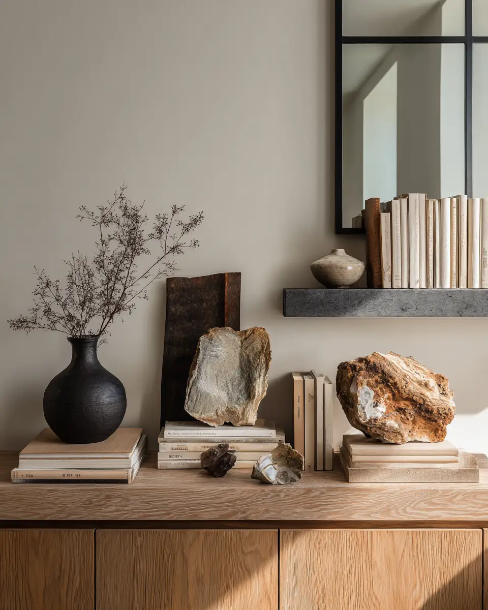 Rust Japandi Entryway Decor Ideas