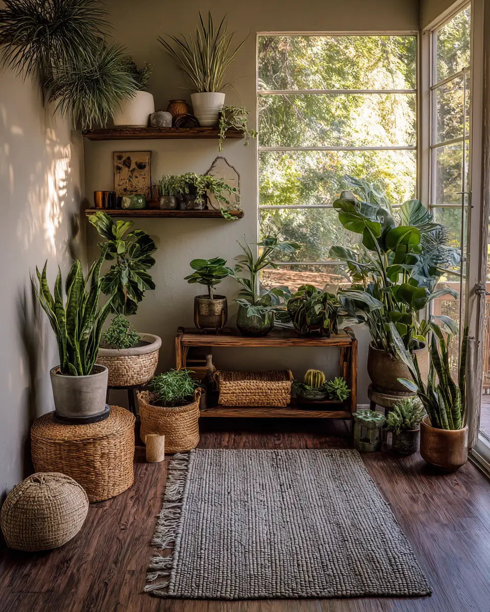 Rust Japandi Entryway Decor Ideas