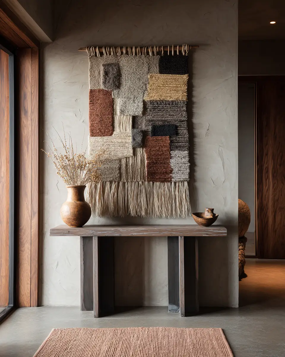 Rust Japandi Entryway Decor Ideas