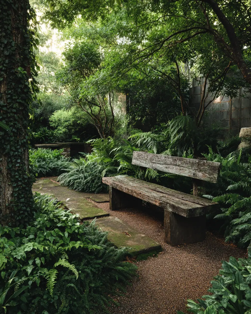 Rust Mid-Century Modern Garden Decor Ideas