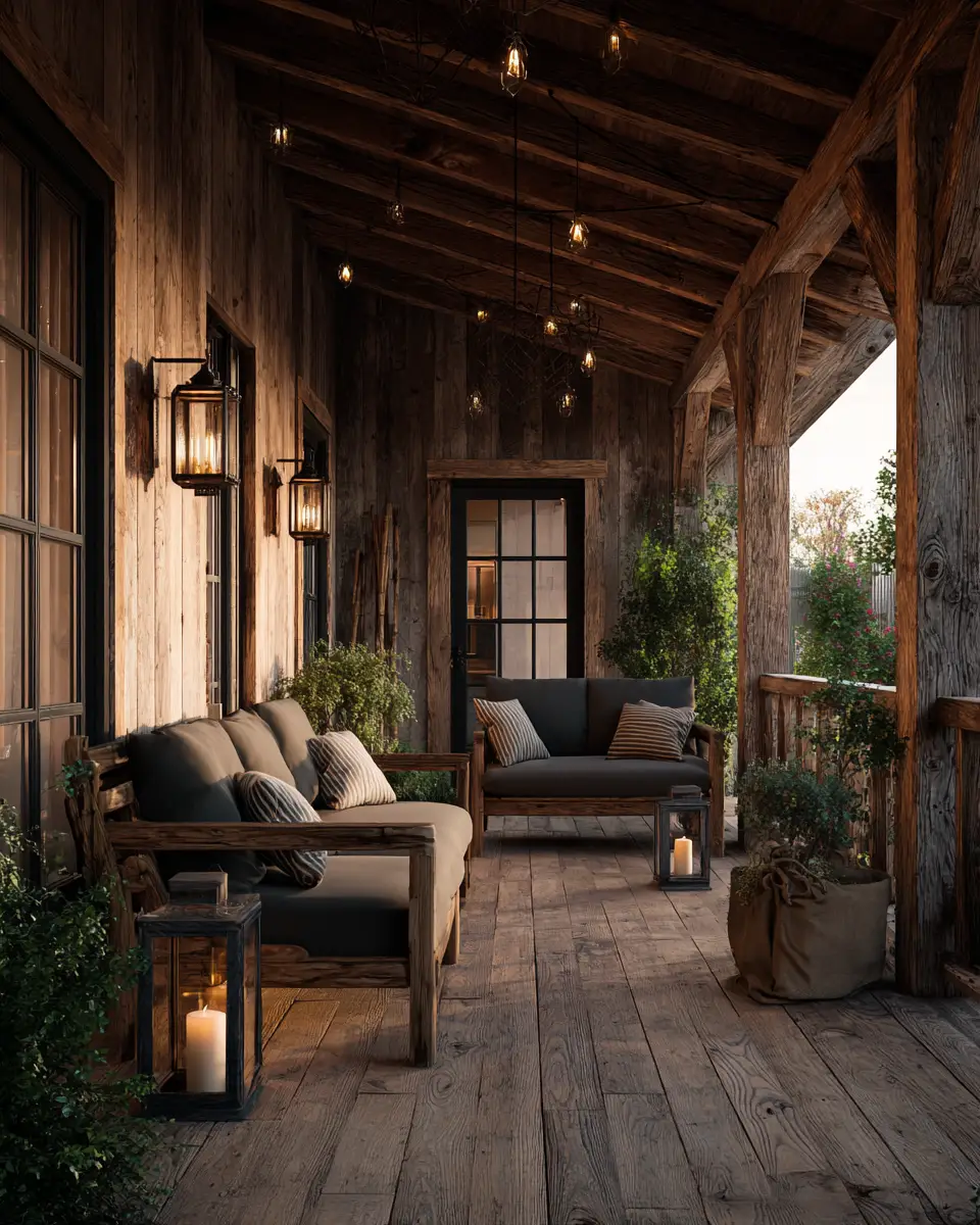 Rust Minimalist Porch Decor Ideas