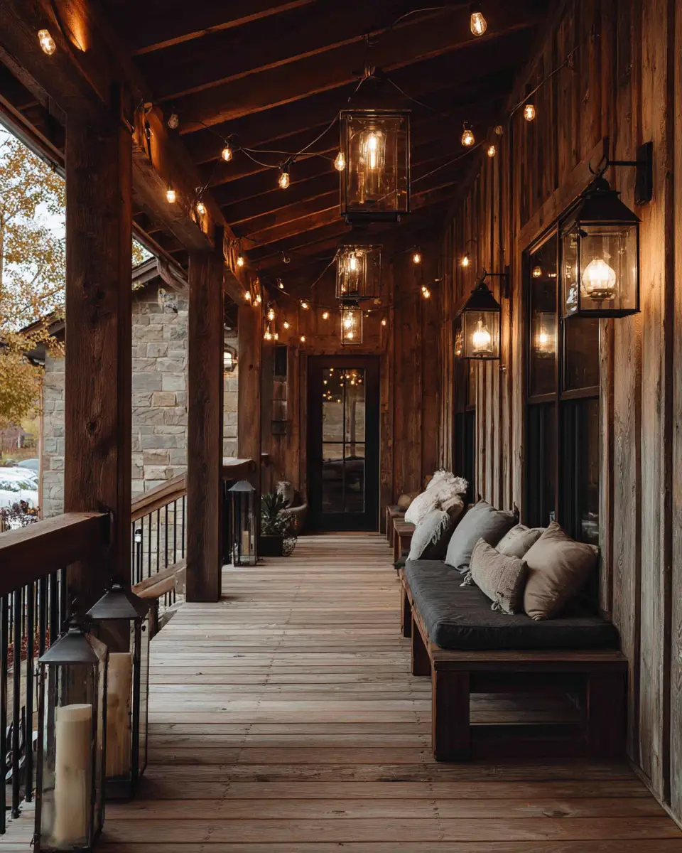 Rust Minimalist Porch Decor Ideas