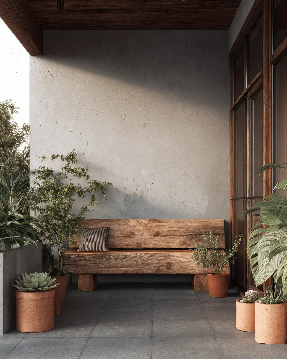Rust Minimalist Porch Decor Ideas