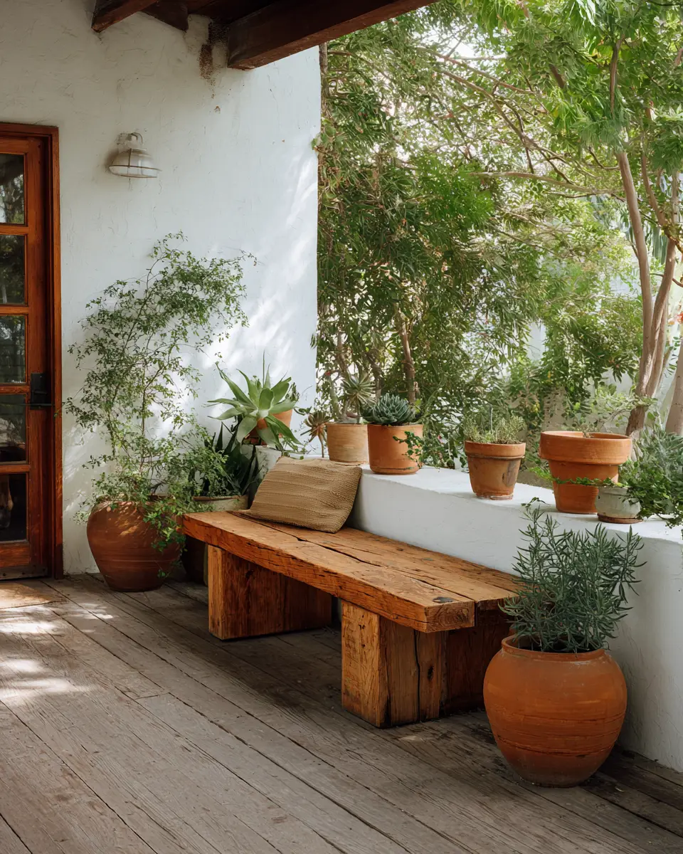 Rust Minimalist Porch Decor Ideas