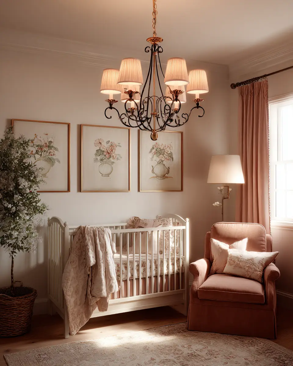 Rust Traditional Nursery Decor Ideas - Featured
