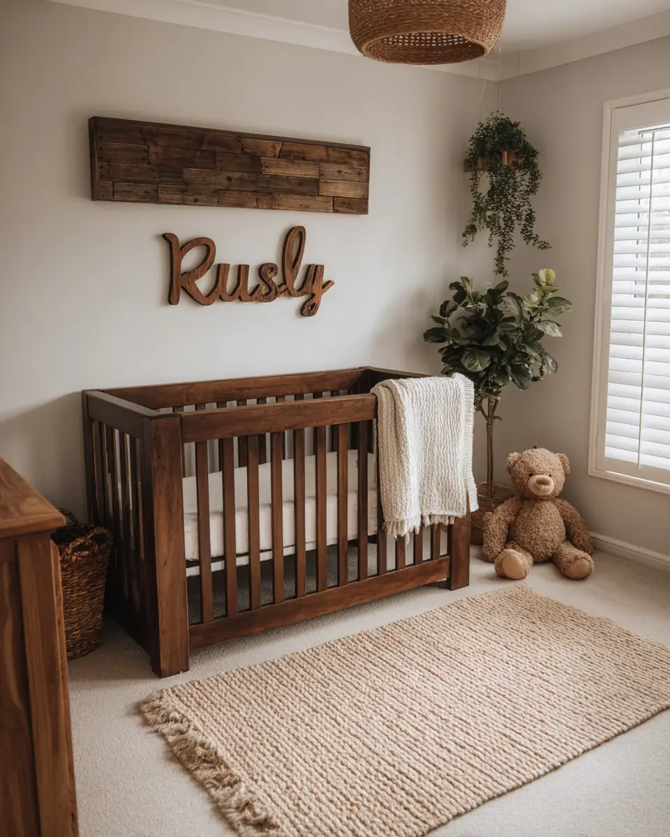 Rust Traditional Nursery Decor Ideas