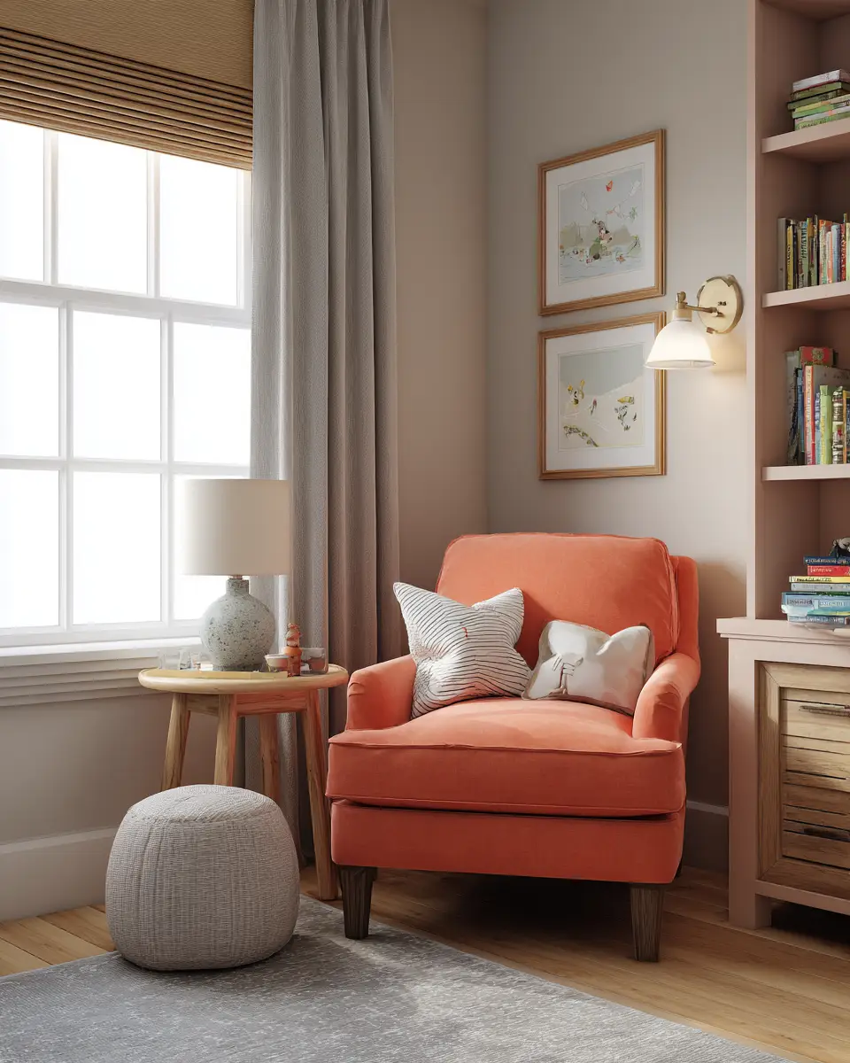 Rust Traditional Nursery Decor Ideas