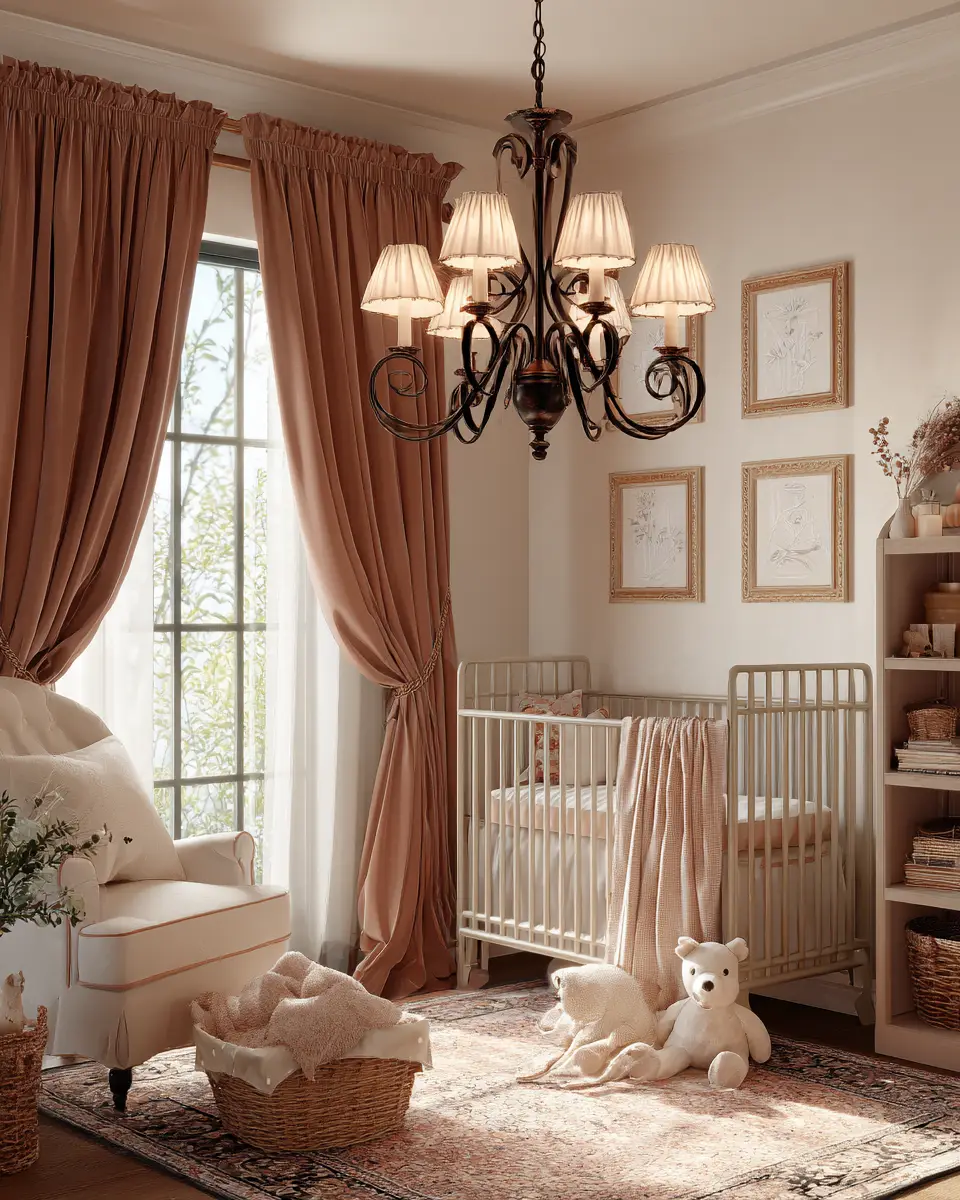 Rust Traditional Nursery Decor Ideas