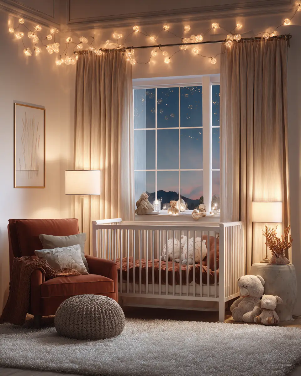 Rust Traditional Nursery Decor Ideas