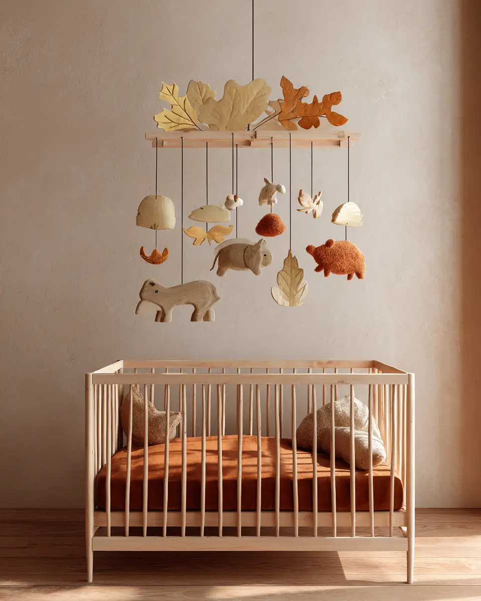 Rust Traditional Nursery Decor Ideas