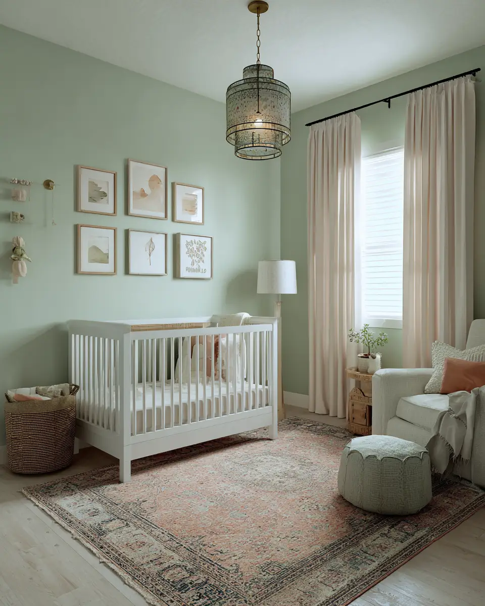 Rust Traditional Nursery Decor Ideas