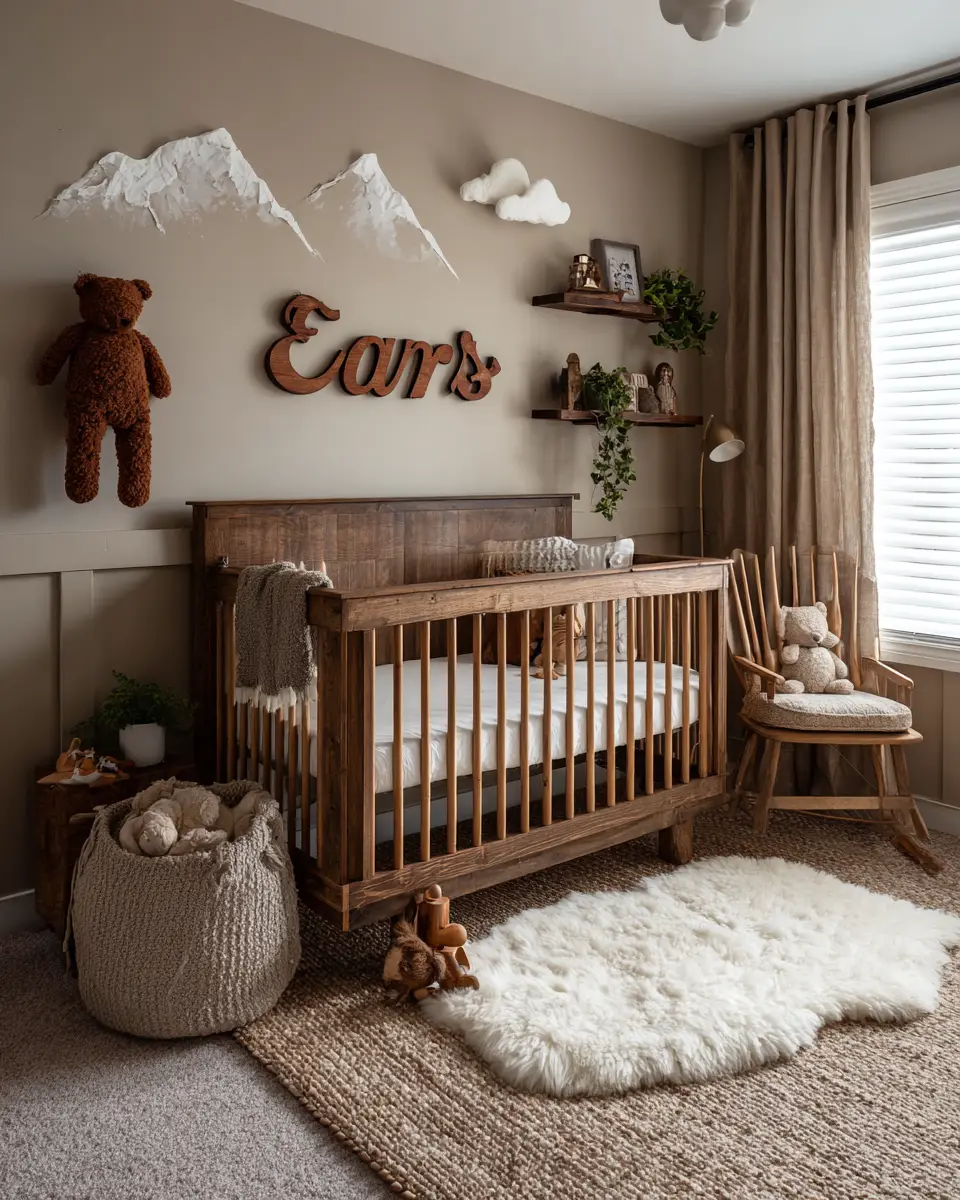 Rust Traditional Nursery Decor Ideas