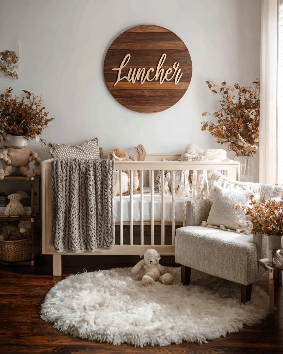 Rust Traditional Nursery Decor Ideas