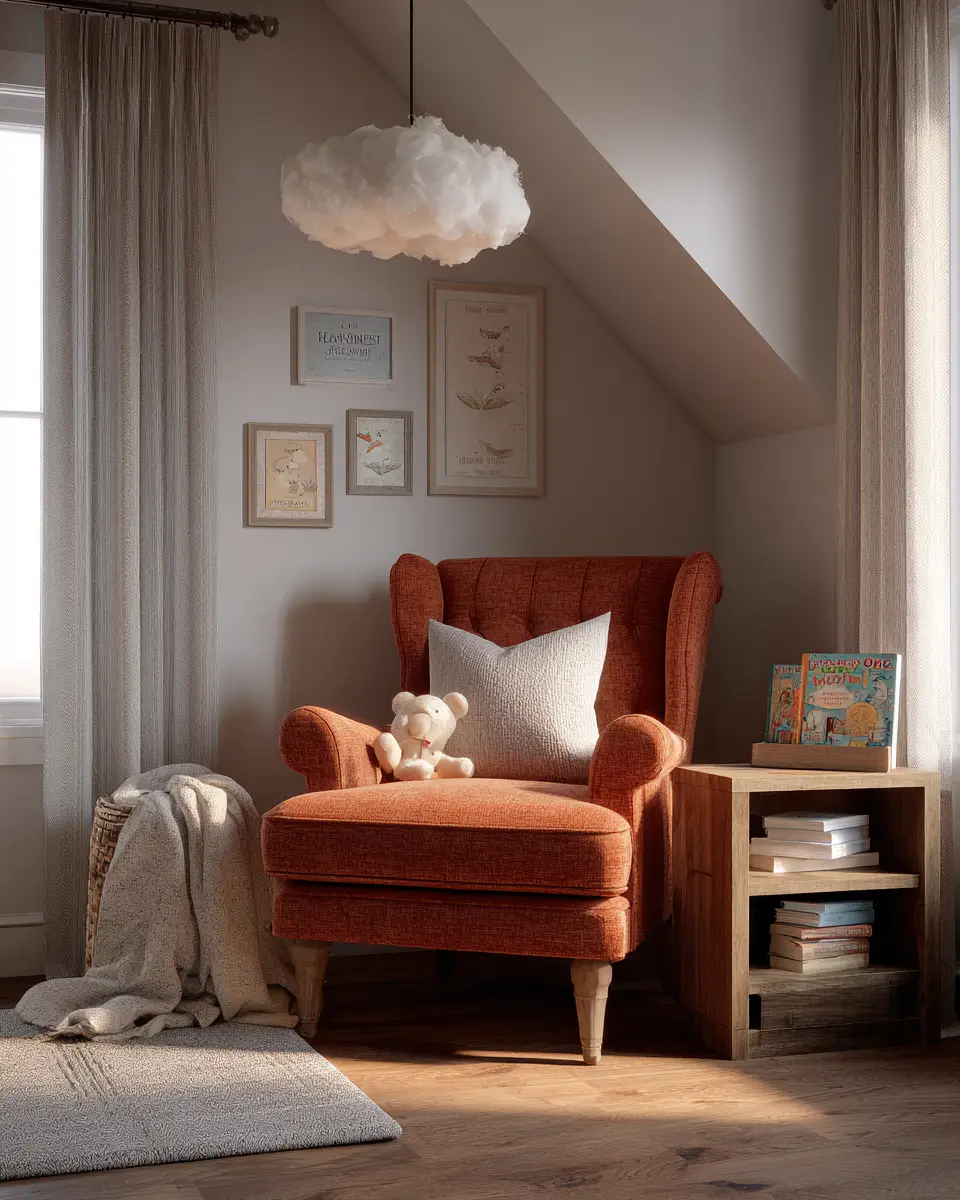 Rust Traditional Nursery Decor Ideas