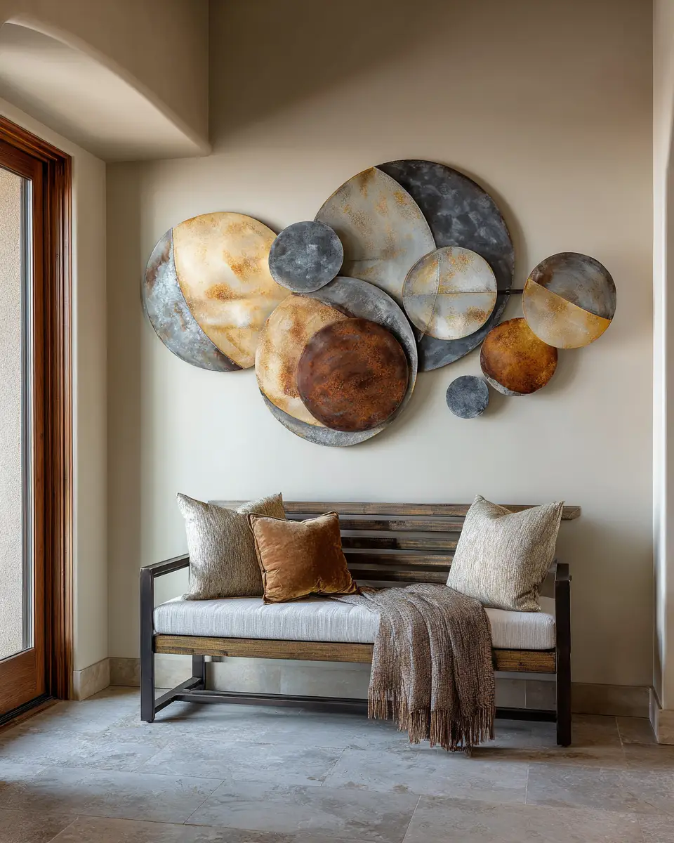 Rust Transitional Balcony Decor Ideas