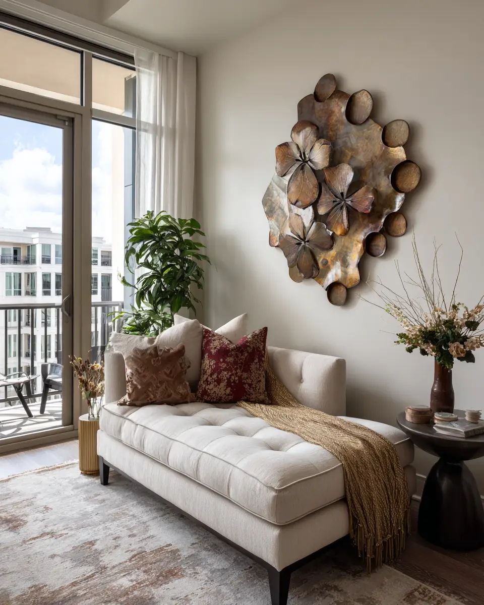 Rust Transitional Balcony Decor Ideas