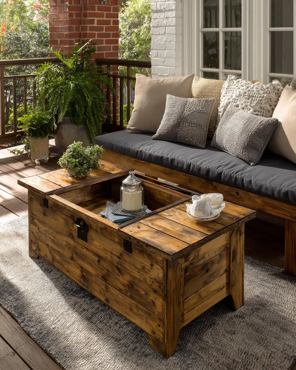 Rust Transitional Porch Decor Ideas