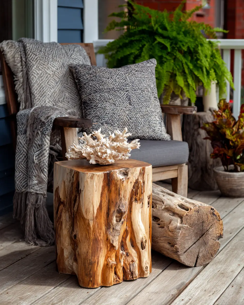 Rust Transitional Porch Decor Ideas
