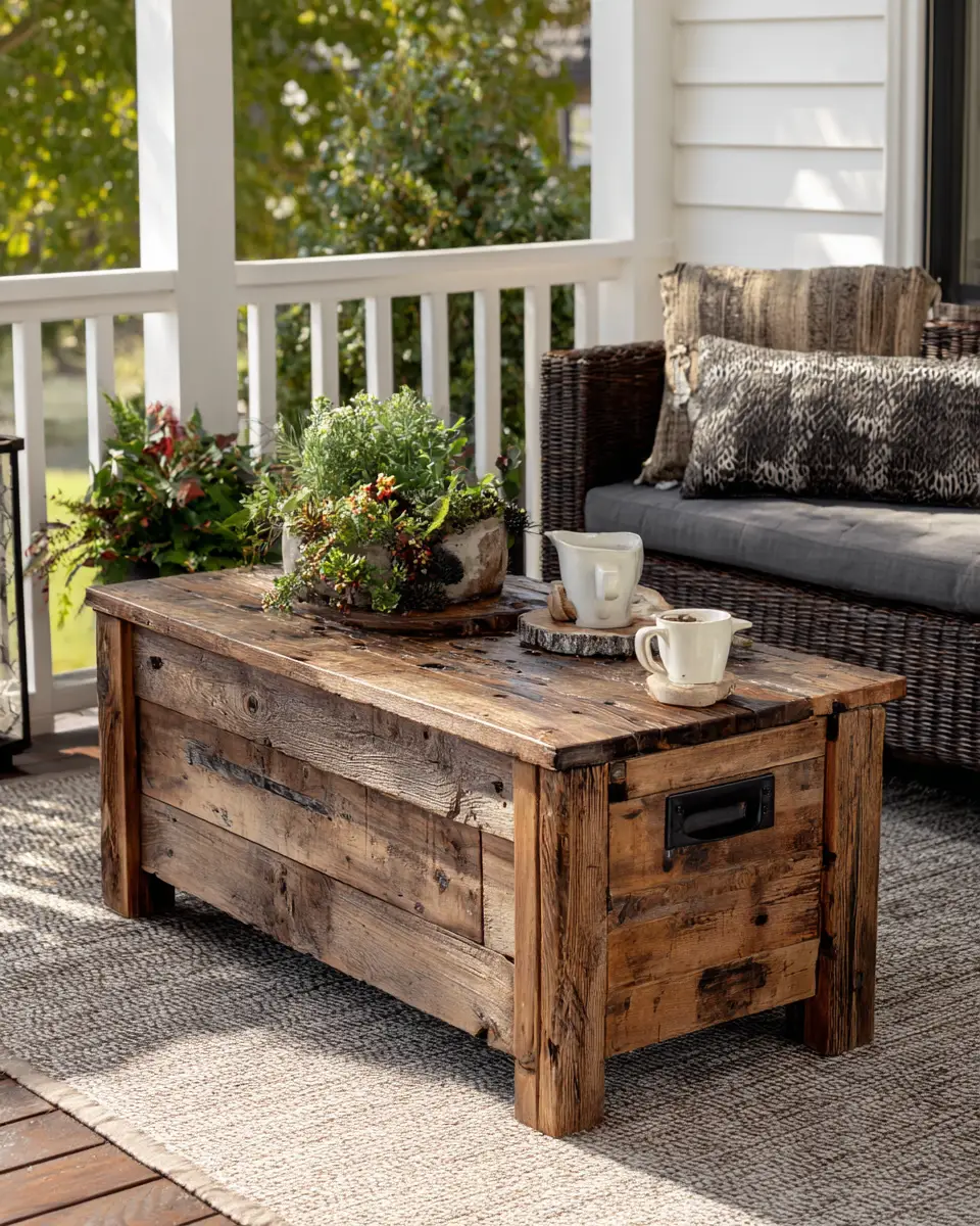 Rust Transitional Porch Decor Ideas