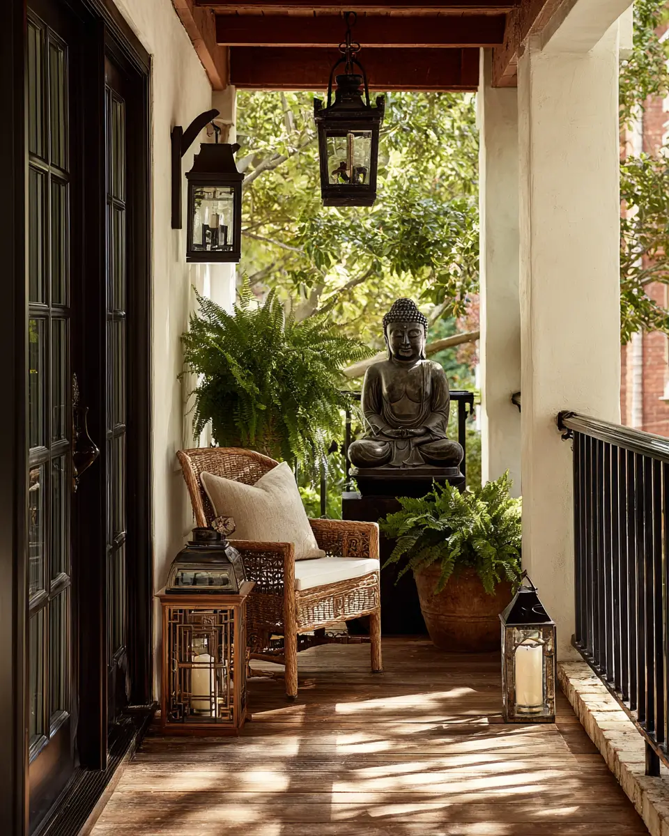 Rust Transitional Porch Decor Ideas