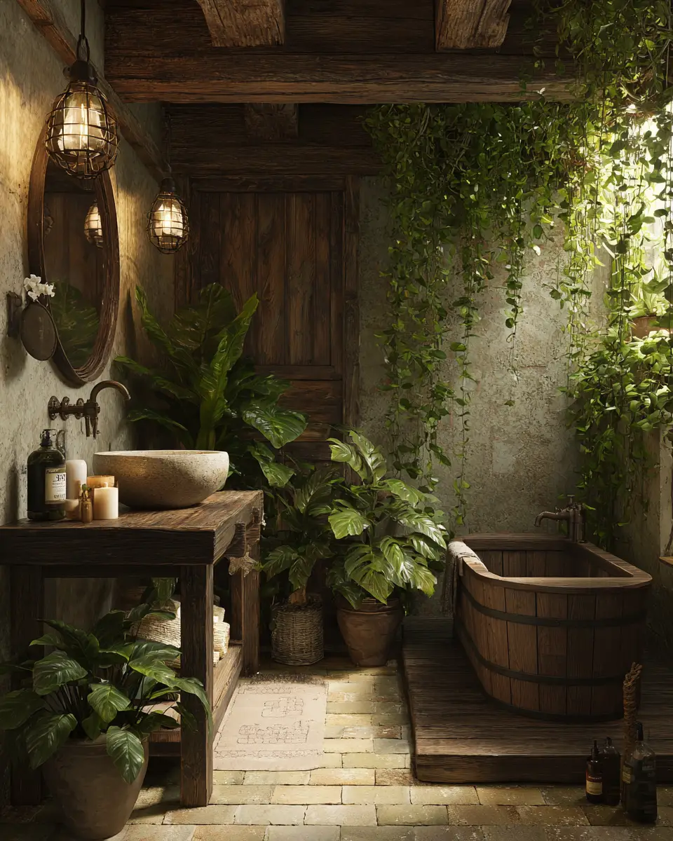 Rustic Bathroom Decor Ideas