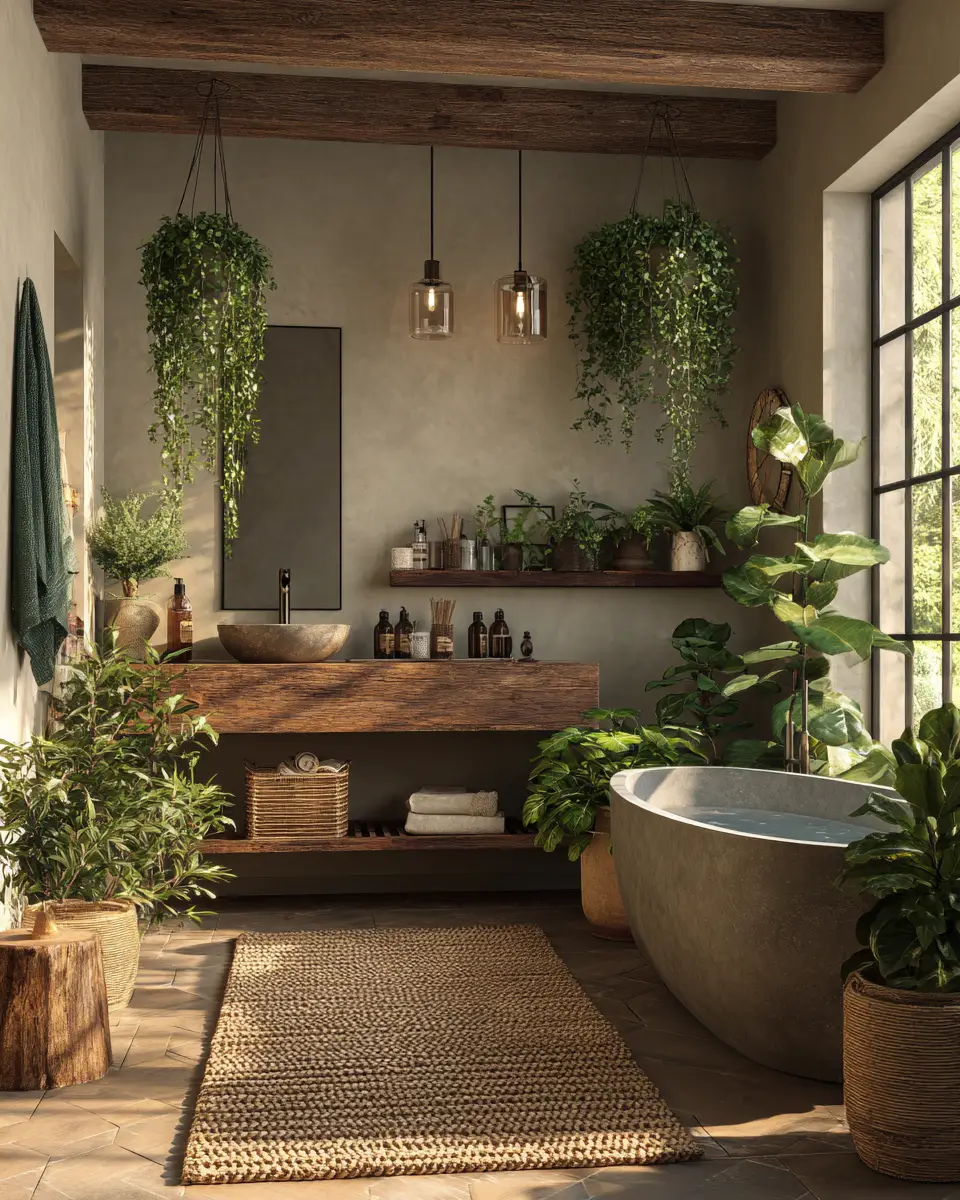 Rustic Bathroom Decor Ideas