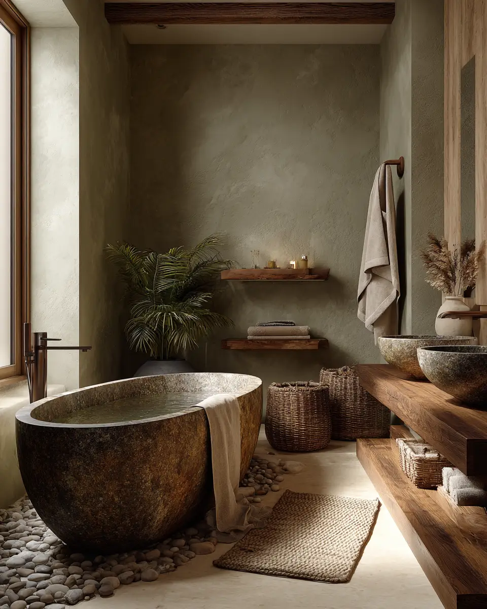 Rustic Bathroom Decor Ideas