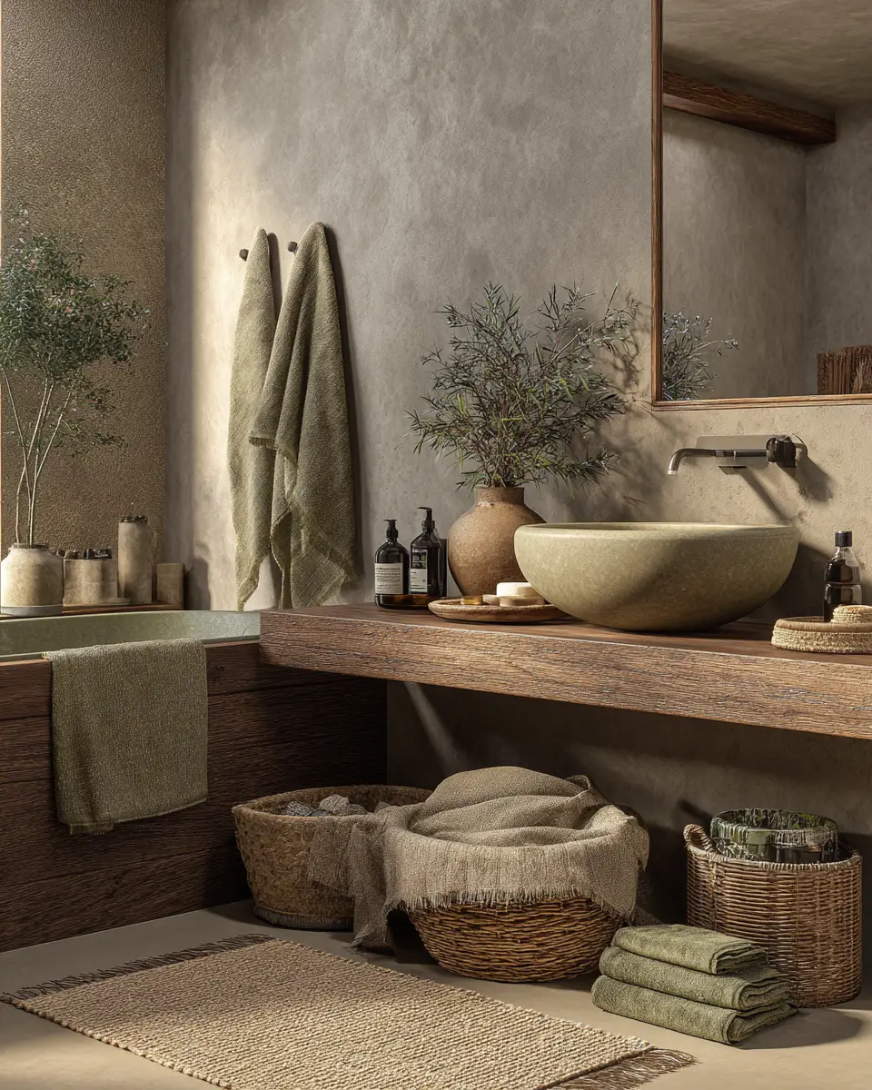 Rustic Bathroom Decor Ideas