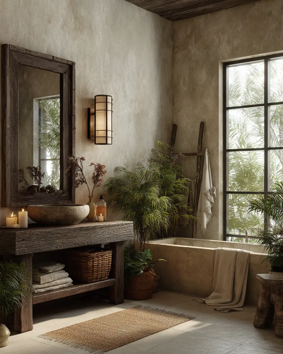 Rustic Bathroom Decor Ideas