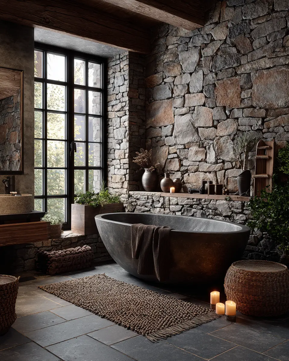 Rustic Bathroom Decor Ideas