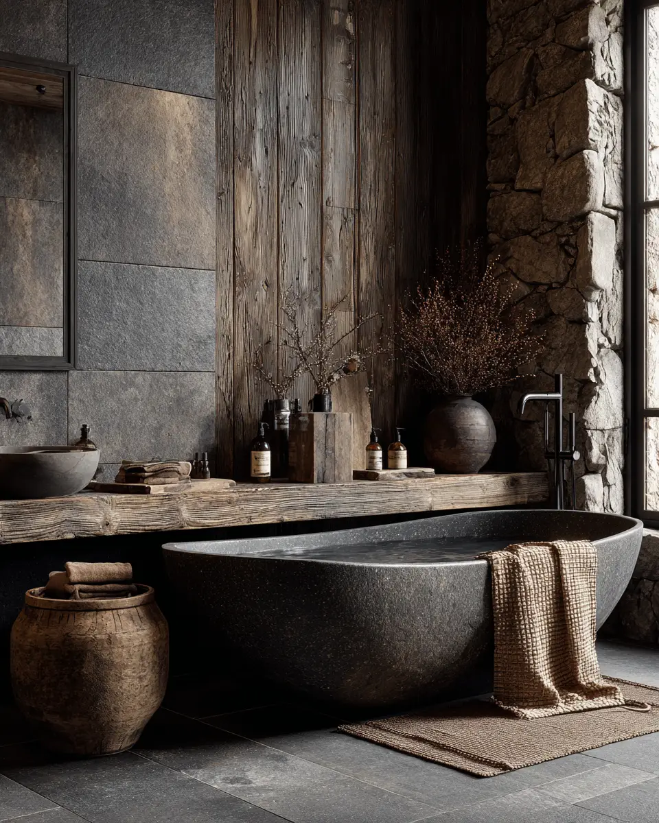 Rustic Bathroom Decor Ideas