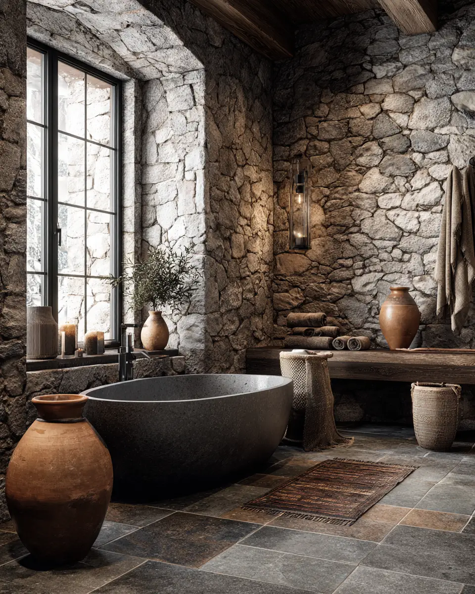 Rustic Bathroom Decor Ideas