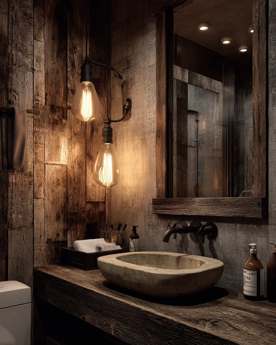 Rustic Bathroom Decor Ideas