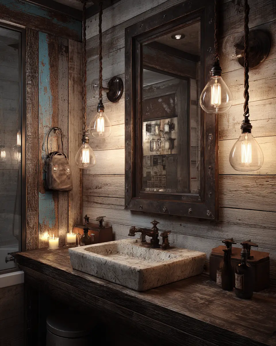 Rustic Bathroom Decor Ideas