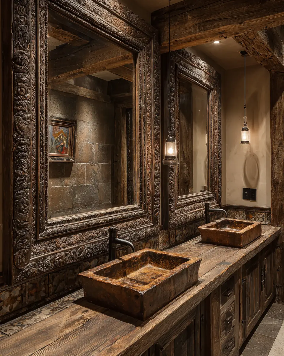 Rustic Bathroom Decor Ideas