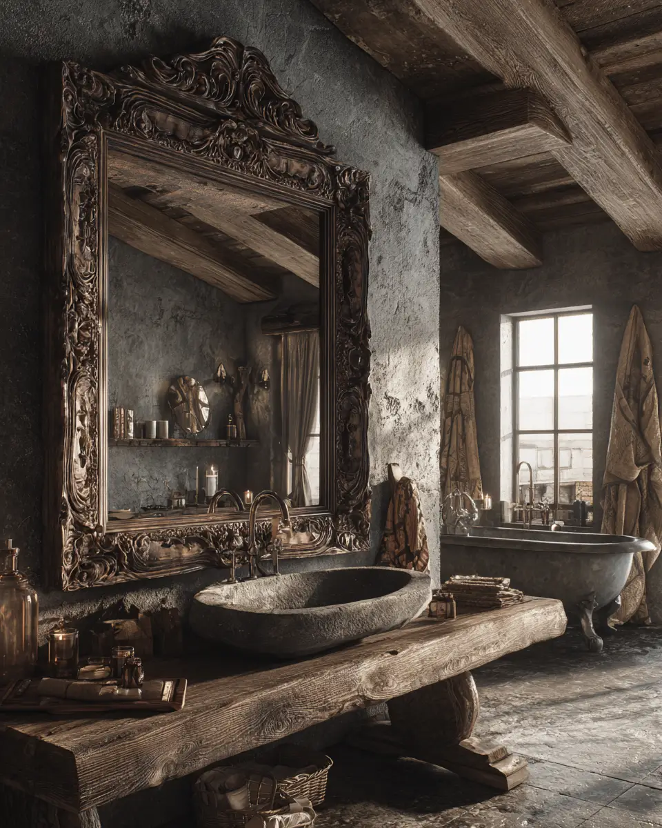 Rustic Bathroom Decor Ideas