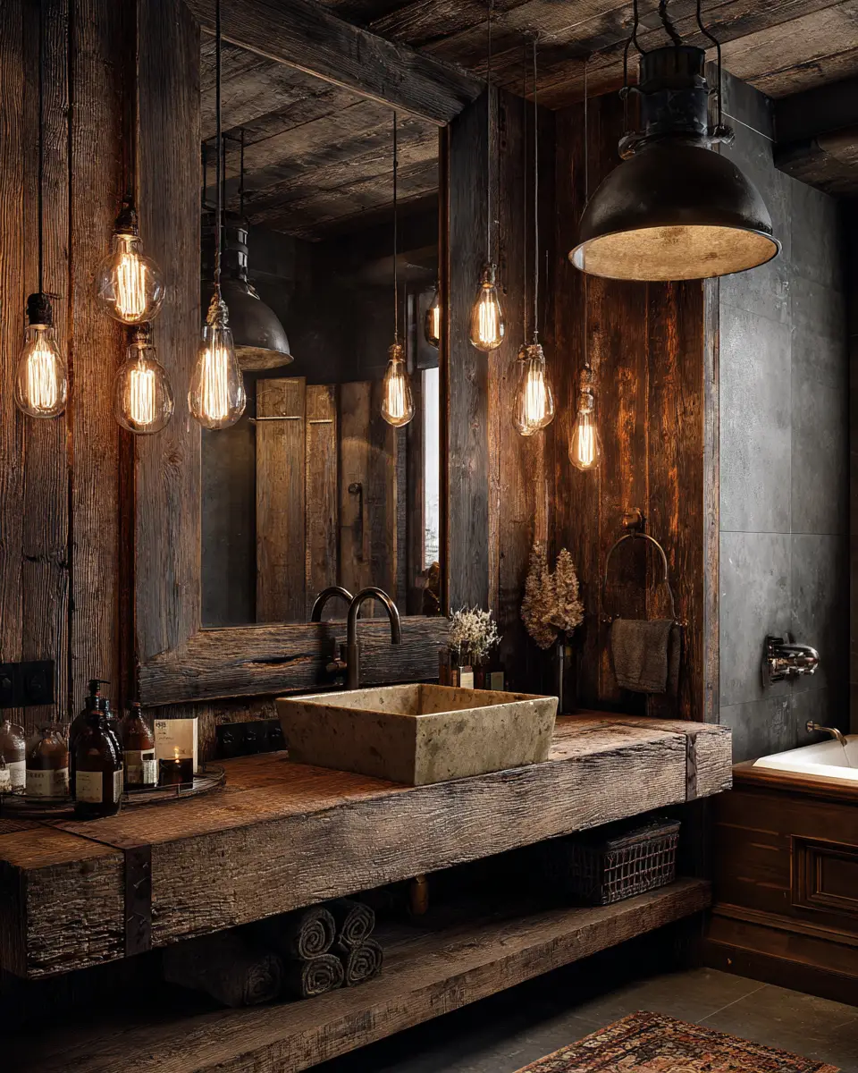 Rustic Bathroom Decor Ideas