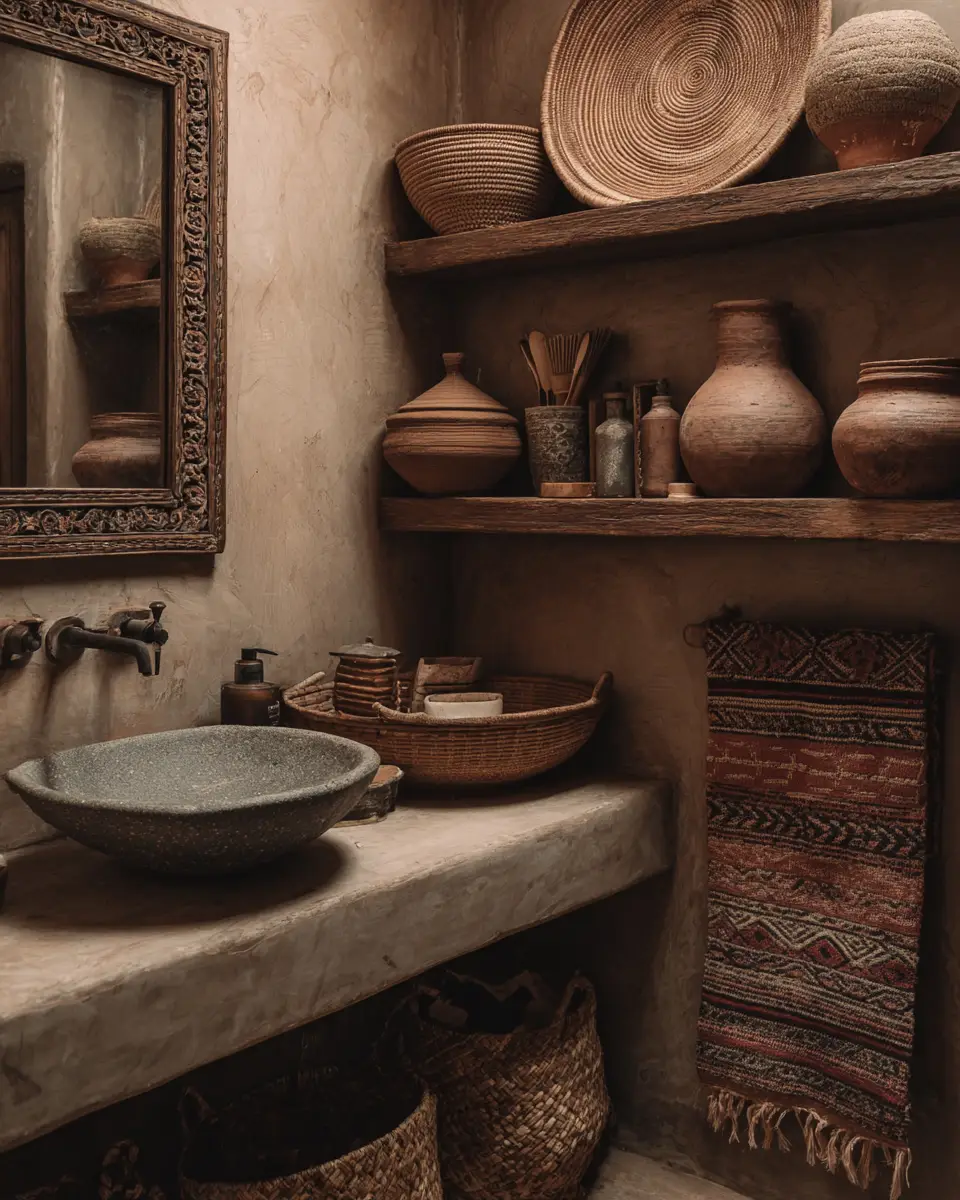 Rustic Bathroom Decor Ideas