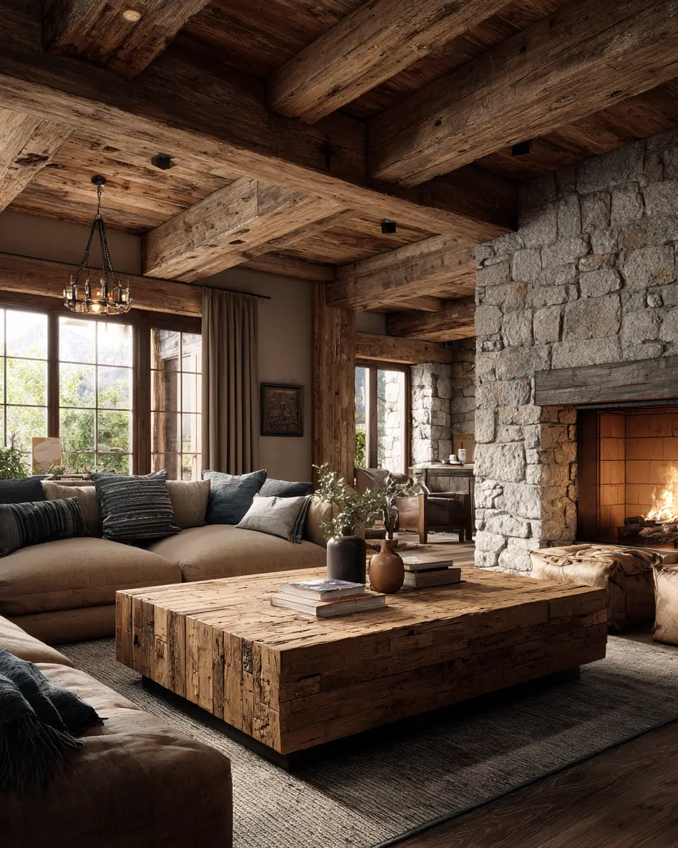 Rustic Living Room Decor Ideas