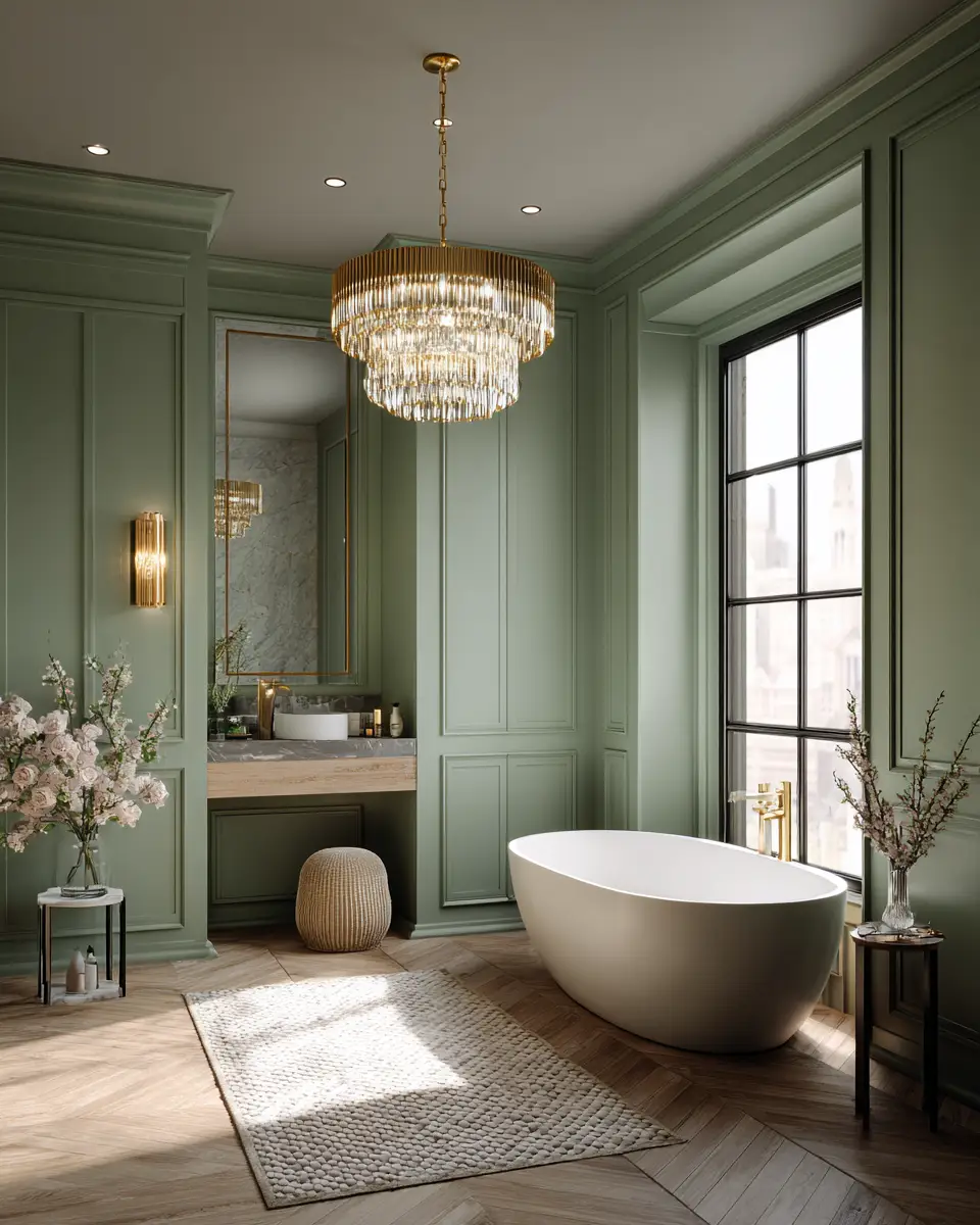 Sage Green Bathroom Decor Ideas