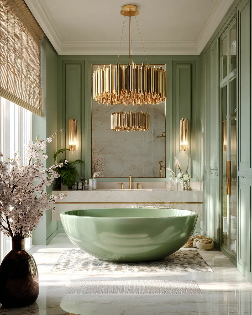 Sage Green Bathroom Decor Ideas