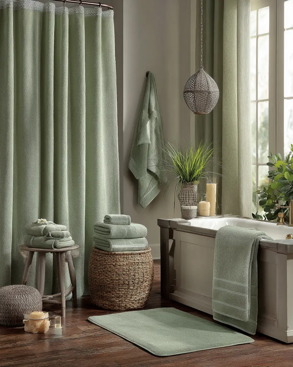 Sage Green Bathroom Decor Ideas