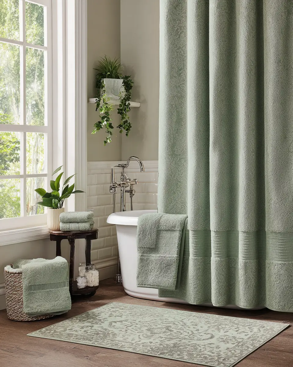 Sage Green Bathroom Decor Ideas