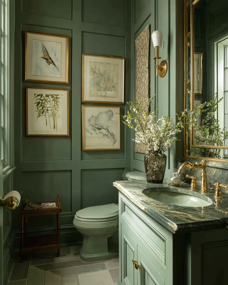 Sage Green Bathroom Decor Ideas