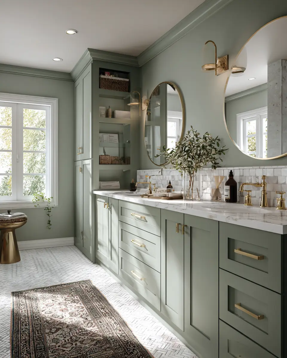 Sage Green Bathroom Decor Ideas