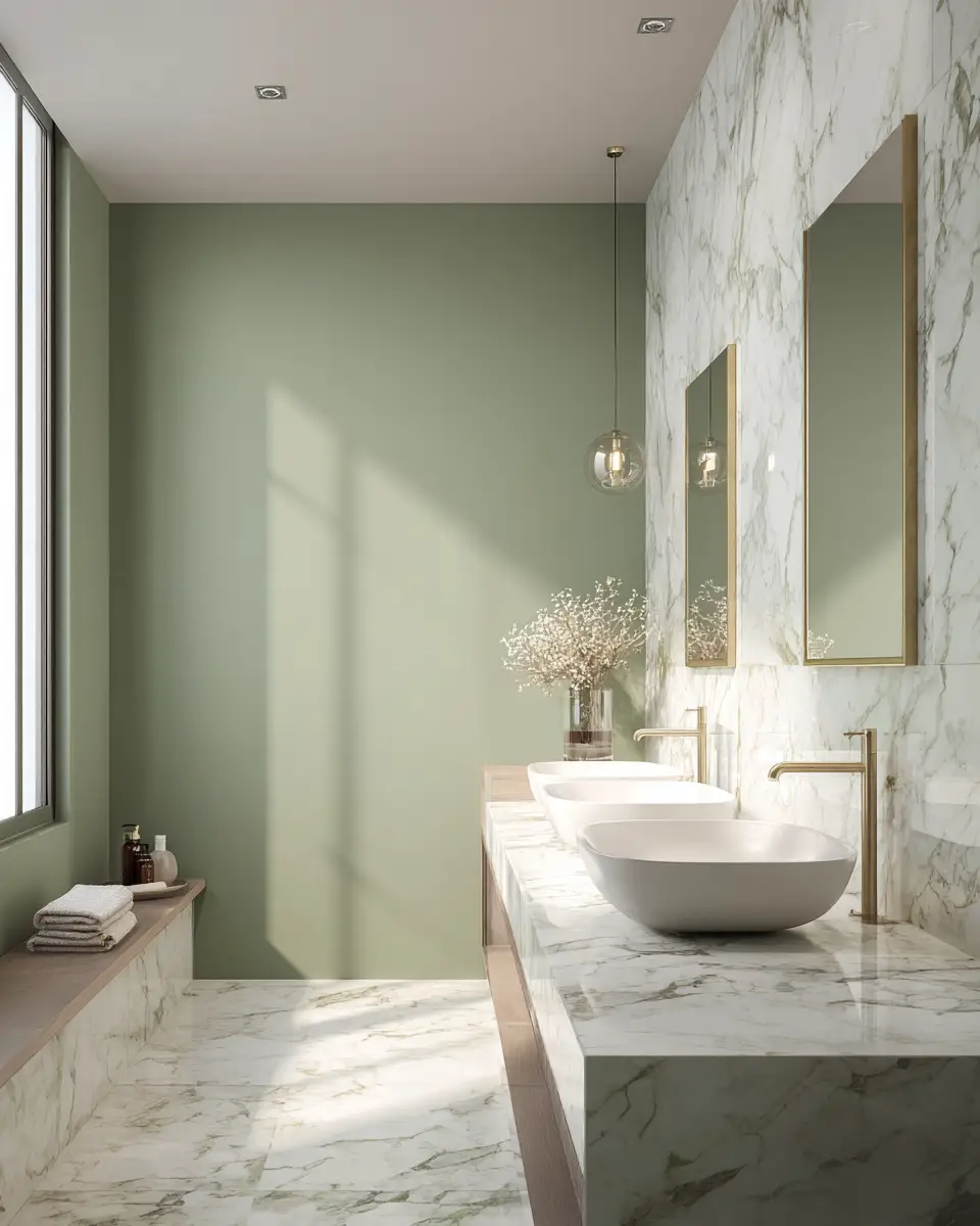 Sage Green Bathroom Decor Ideas