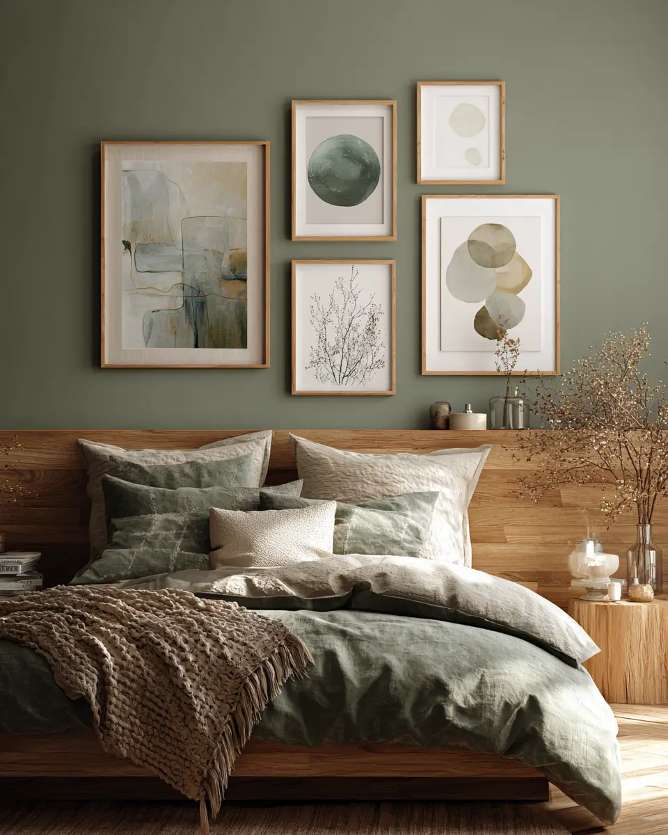 Sage Green Boho Bedroom Decor Ideas